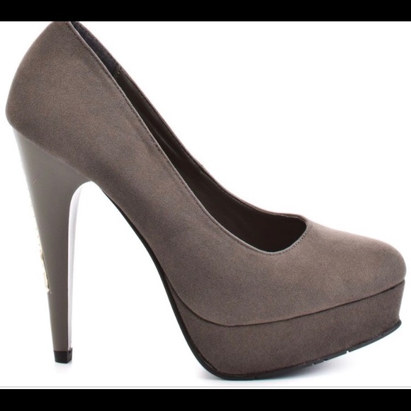 Dereon by Beyoncé grey savannah pump size 8 - Picture 1 of 6
